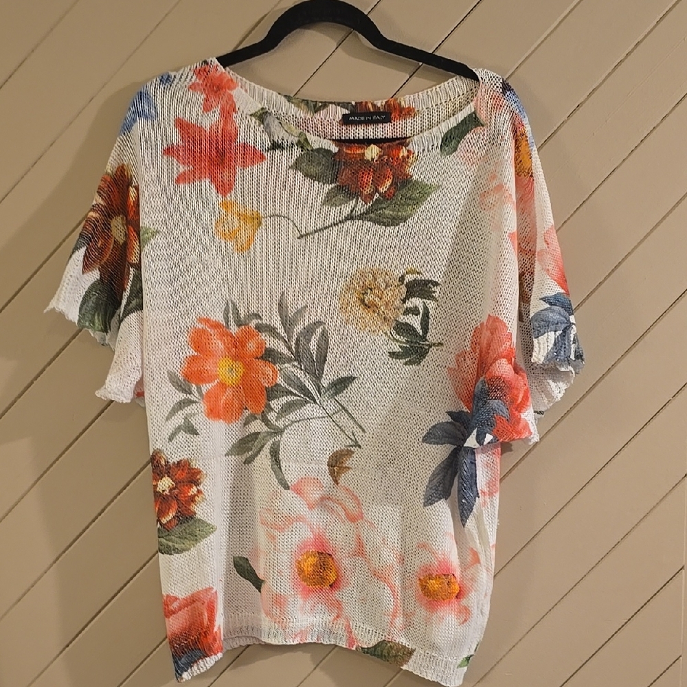 Floral Print Women's Top